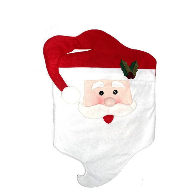 Online Shop 2pcs Set Christmas Chair Covers Cartoon Mr Mrs Santa
