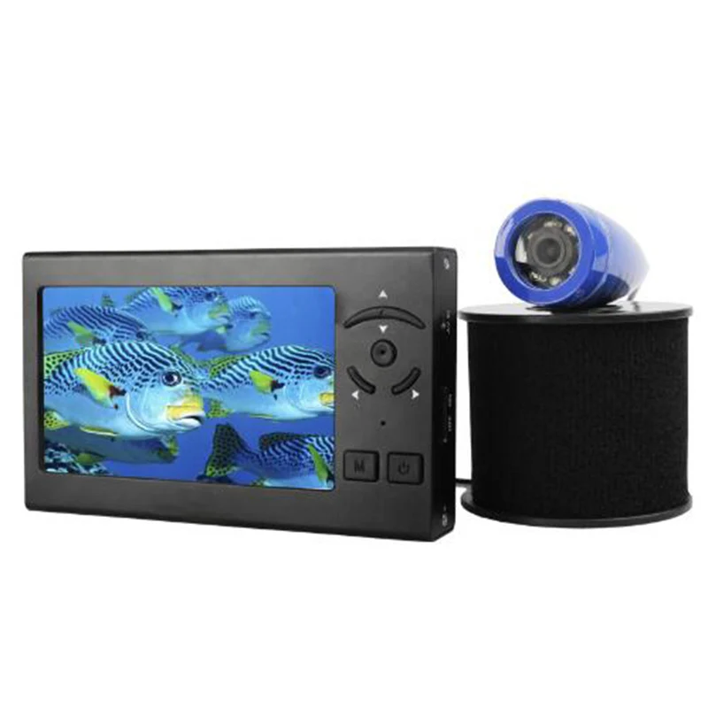 المهنية صياد السمك تحت الماء الصيد الفيديو شاشة كاميرا 140 درجة 4.3 ''HD اللون الرقمية LCD السمك كاميرا ل الصيد
