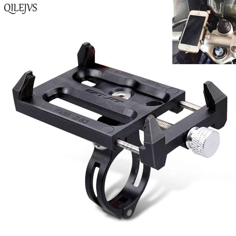  QILEJVS Metall Basis Bike Fahrrad MTB Motorrad Lenker Halterung Für iPhone Handy GPS