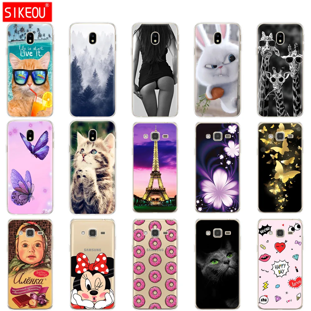 

Silicone Case For Samsung Galaxy J3 2017 J330F J3 Pro 2017 EU Version Case for samsung j3 2016 2015 J320 cover Coque bumper soft