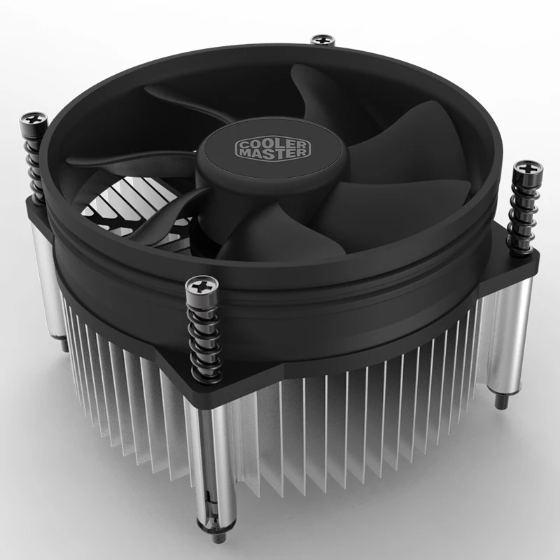 Goedkoop Cooler Master I30 I50 Mini Cpu Koeler Radiator 95 Mm Stille Ventilator Voor Intel Lga 775 1150 1151 1155 1156 voor Aio En M ATX Cooling