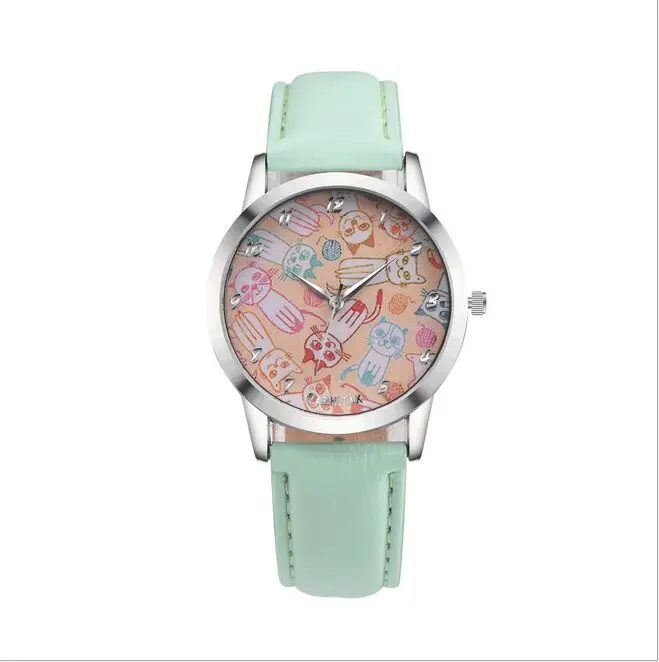 

Luxury Brand Quartz Watch women Watches Ladies 2017 Leather Fashion Dress Wristwatch 9 Colour Montre Femme Relogio Feminino