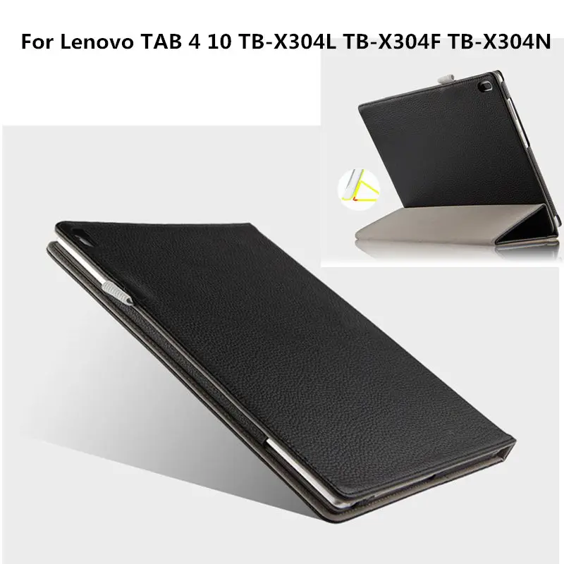 

Genuine leather Case Cover For Lenovo TAB4 Tab 4 10 X304L TB-X304F TB-X304N Protective covers TB-X304 N F 10.1" Tablet PC Cases