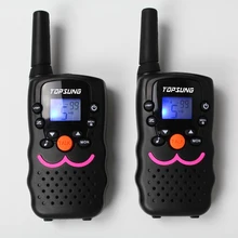 Long range VT8 PMR446 1W portable 2 way mobile radio walkie talkies pair UHF transceiver transmitter LED flashlight w/ charger