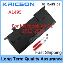 New Battery A1495 Battery For Macbook Air 11″ A1370 2011 A1465 2012 2013 A1406 with Two Free Screwdrivers