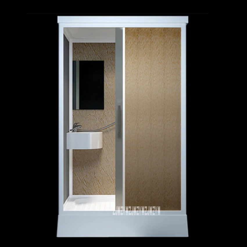 Бытовая душевая комната, ванная комната, душевые кабины из закаленного стекла, домашняя интегрированная душевая комната/душевые кабины 220 В(1,2*1 м