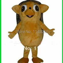 Талисман милый маленький дикий коричневый костюм талисмана Ежик взрослый размер животное мультфильм персонаж Cosply Карнавальный Костюм