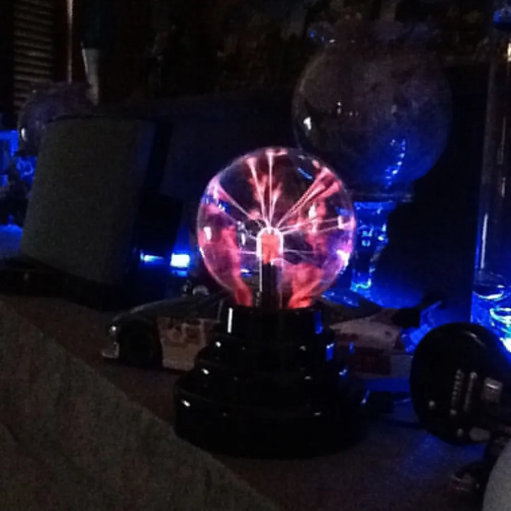 3 "USB Plasma Ball Sphere Light Магический кристалл и праздничная лампа Горячая