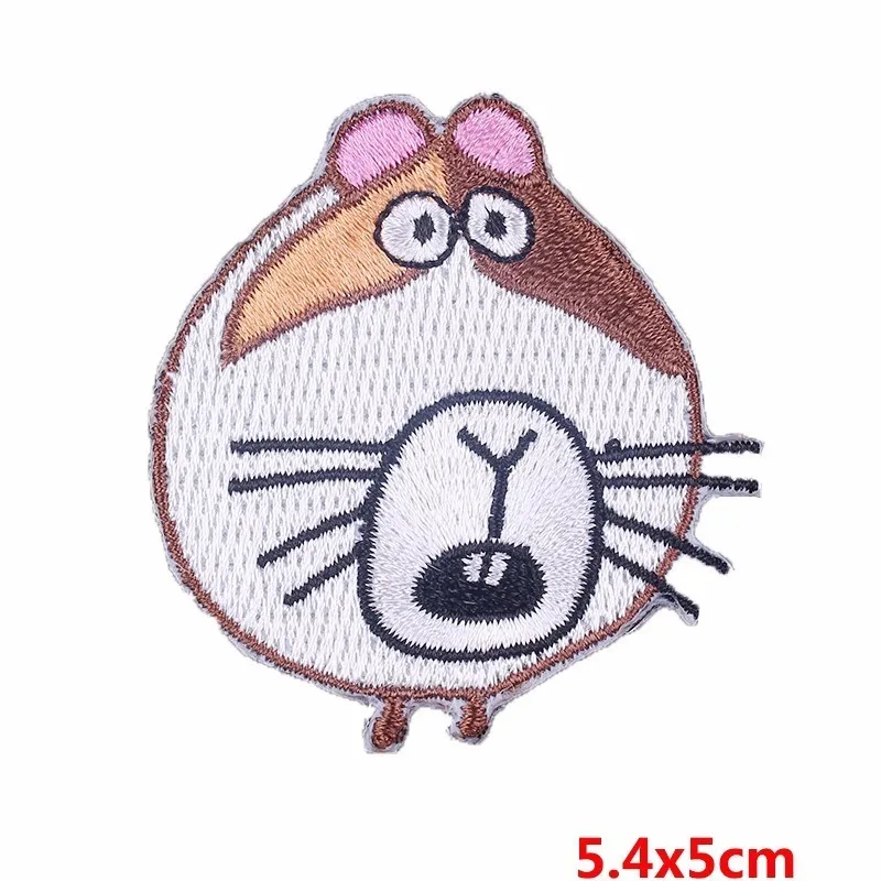 Pulaqi Tonari No Totoro нашивки на руку значок декор для сумки одежда джинсы Пришивные железные наклейки Шляпа кошка животное патч DIY H - Цвет: Copper