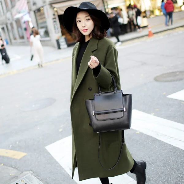 New arrival 2017 winter wool coat women loose cocoon thickening warm woolen coat outerwear large size New arrival 2017 winter wool coat women loose cocoon thickening warm woolen coat outerwear large size