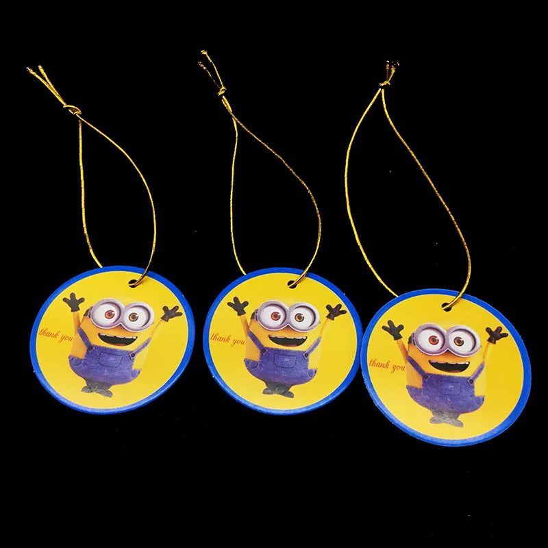 

12pcs/pack Minions theme bottle decoration Minions theme bottle label Minions theme bottle decorations