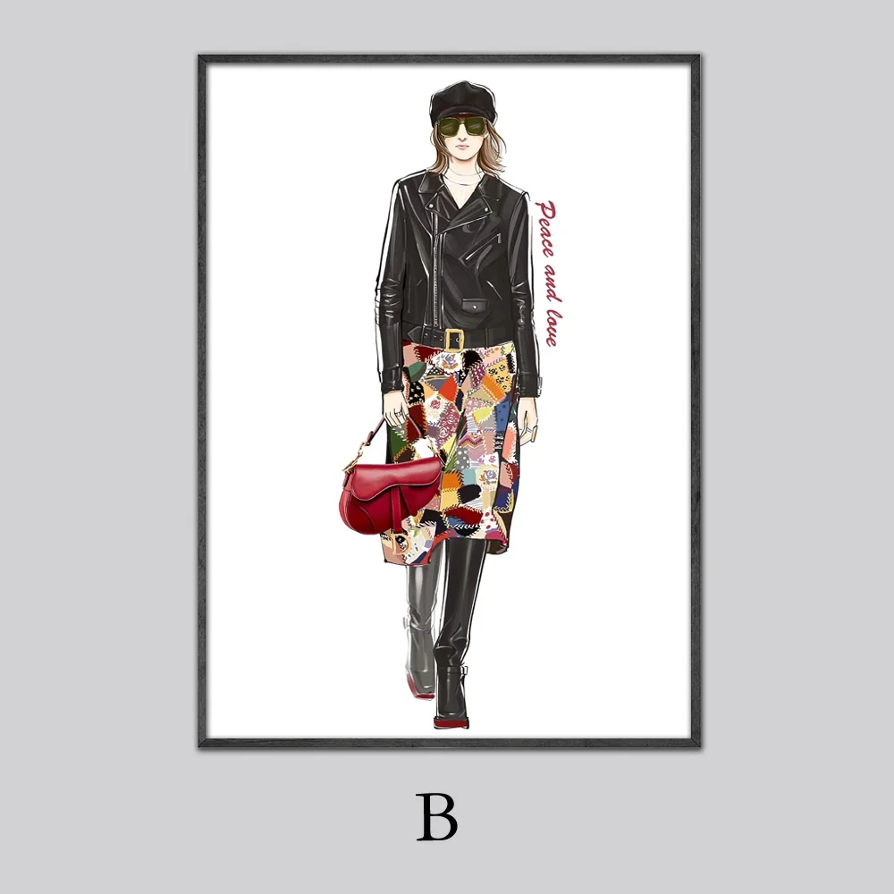 B