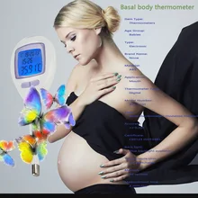 digital Basal body thermometer/digital thermometerr/female thermometer to observe the ovulation time, high accuracy large LCD