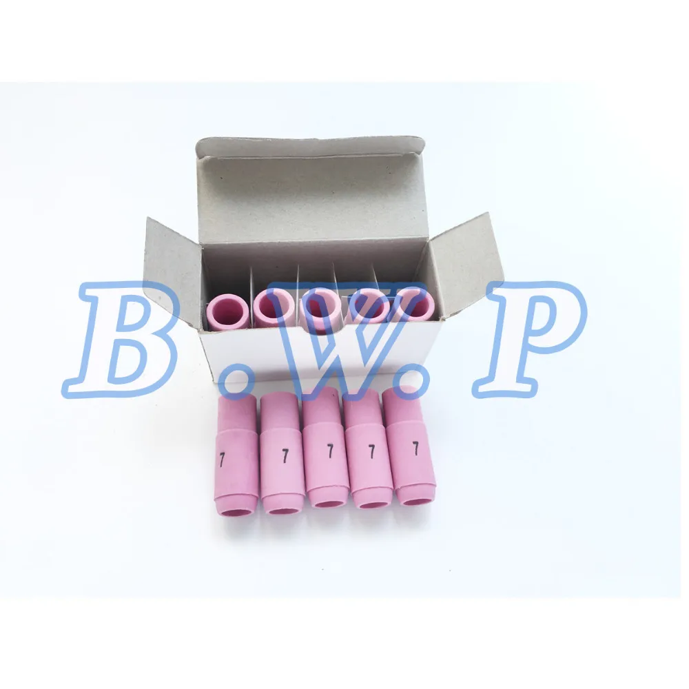 10PK 10N47(7 #) Tig сварочные Алюминиевые керамические сопла для SR PTA WP17 18 26 фонарь|ceramic