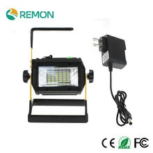 Mini Portable LED Floodlight Rechargeable Work Flood Light Camping Lamp Waterproof IP65 No include 4*18650 Battery