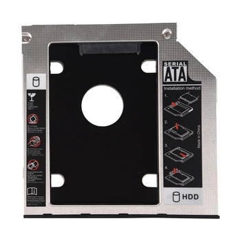 

SATA 2nd Hard Disk Drive HDD Caddy Adapter for ThinkPad T400 T410 T500 R400 R500