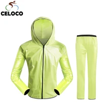 Hot Sale Waterproof Cycling Jersey Long Sleeve Raincoat Wind Rain Coat Windproof Bicycle Clothing MTB Men Women Bike Jacket