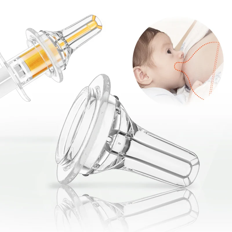 Babytry 20 مللي PP إبرة السائل الطب موزع Medicator بالقطارة سيليكون الحلمة مصاصة الطفل الرعاية تغذية الدواء جهاز