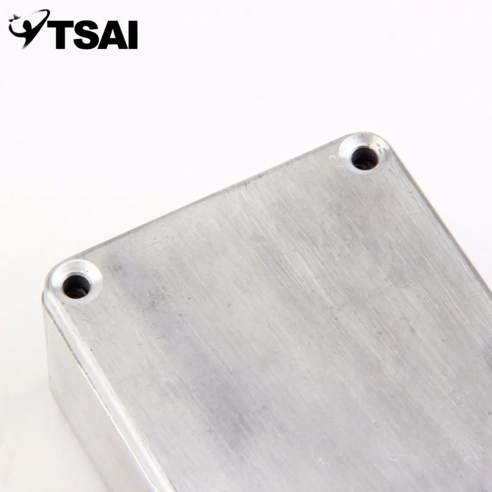 TSAI педаль эффектов алюминиевый топающий ящик 120*93*35 мм стильный корпус для гитарных инструментов чехол держатель для хранения Высокое качество
