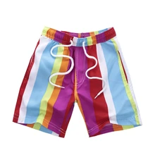 Г. дизайн, разноцветные пиратские шорты для мальчиков пляжные шорты в полоску для мальчиков, защита от солнца UPF50+ 100 до 140 см