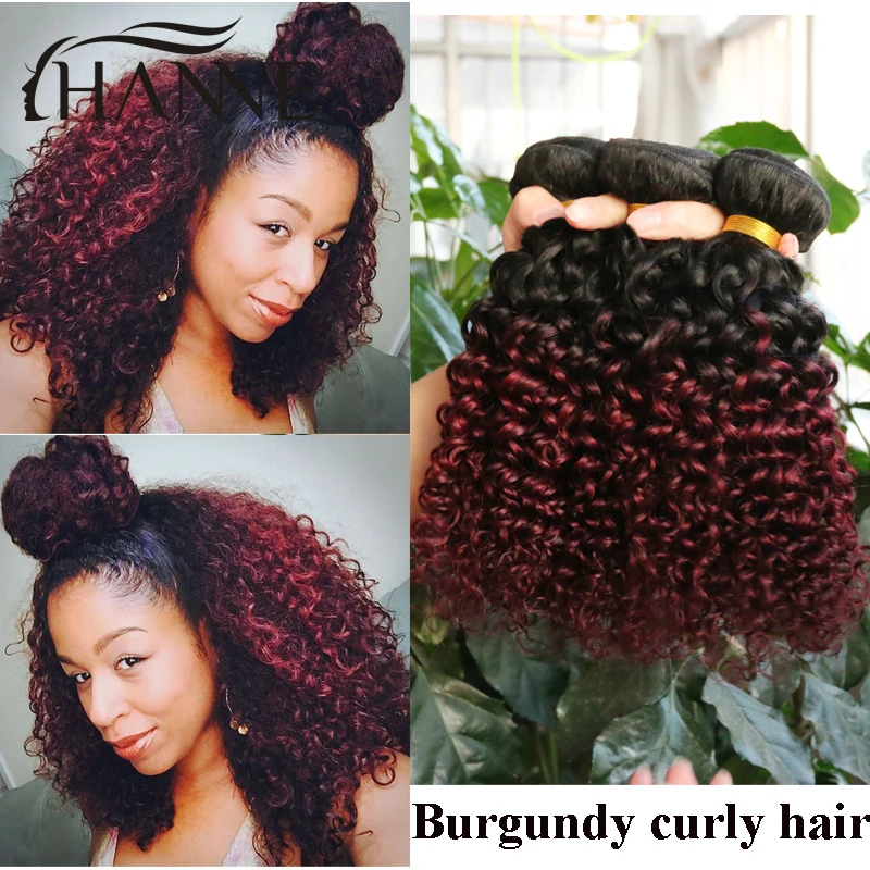 Brazilian Curly Hair 3bundles Two Tone Ombre 1b 99j Dark Brazilian Curly Hair 3bundles Two Tone Ombre 1b 99j Dark