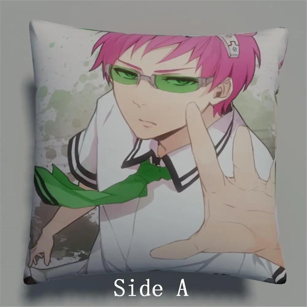 

Saiki Kusuo No Sainan Anime Two Side Pillowcases Hugging Pillow Cushion Case Cover Otaku Cosplay Gift New 578