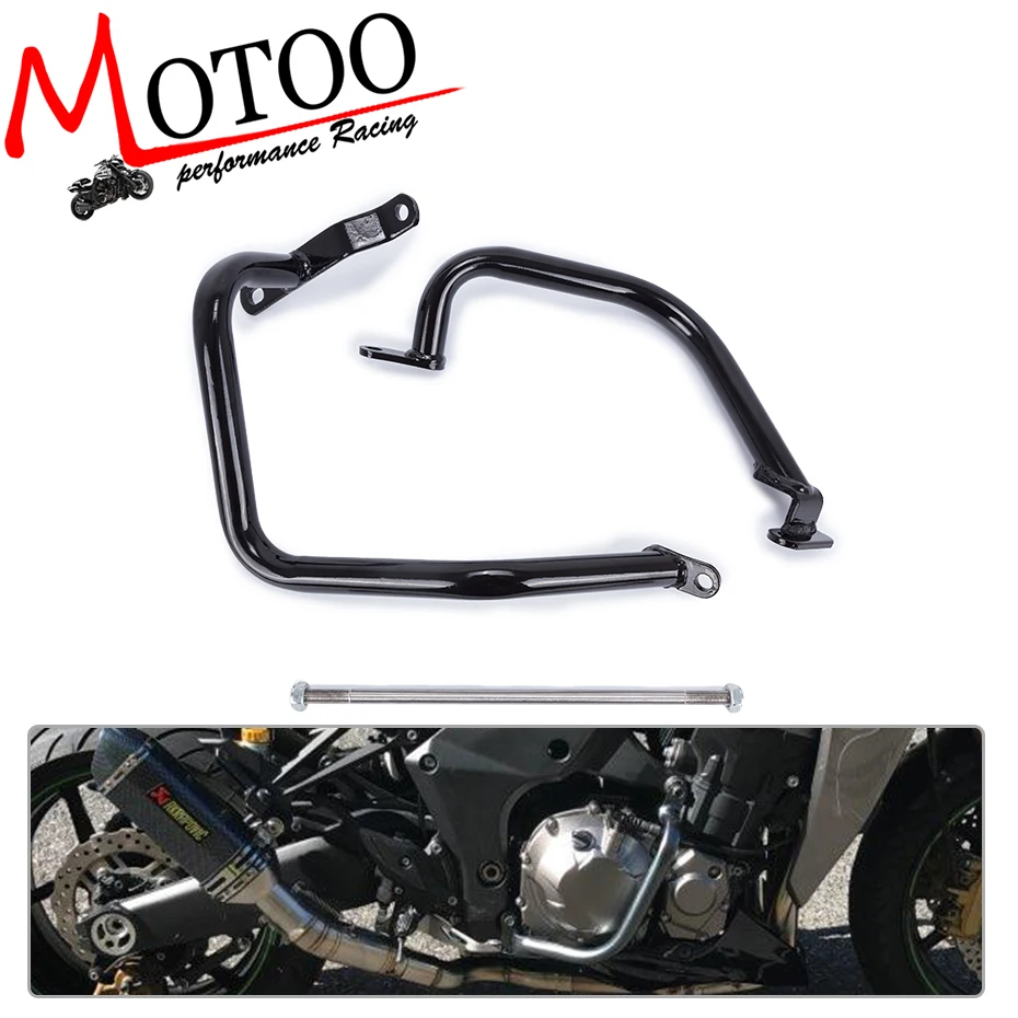 Черная защита двигателя Motoo 2010 2011 2012 2013 2017 для KAWASAKI Z1000 Z 1000 двигателя|engine guard|crash