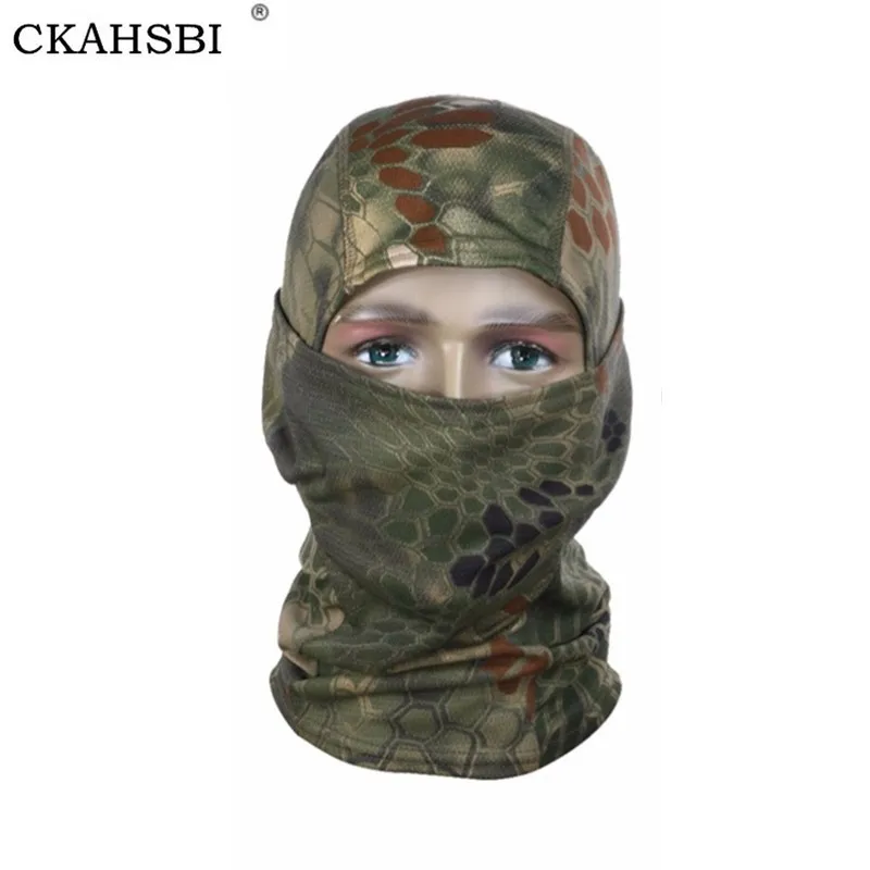 

CKAHSBI Outdoor Cycling Balaclava Full Face Mask Bicycle Ski Bike Ride Snowboard Sport Headgear Helmet Liner Tactical Hat Cap