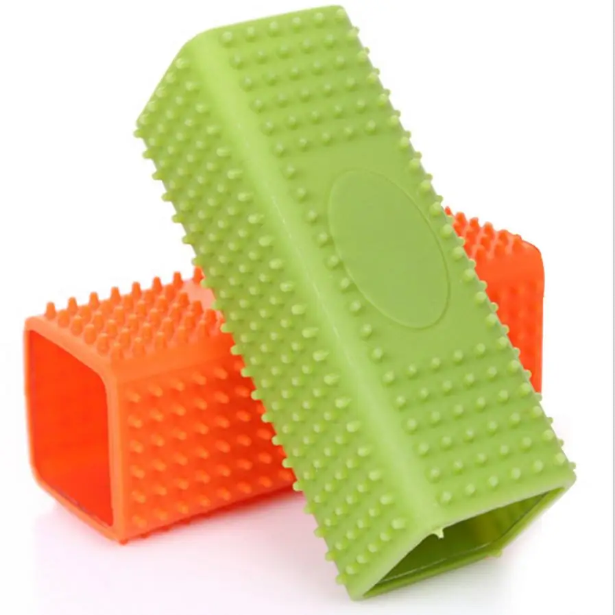 New Qualified Silicone Dogs Cats Hair Removal Soft Brush Pet Comb Wool