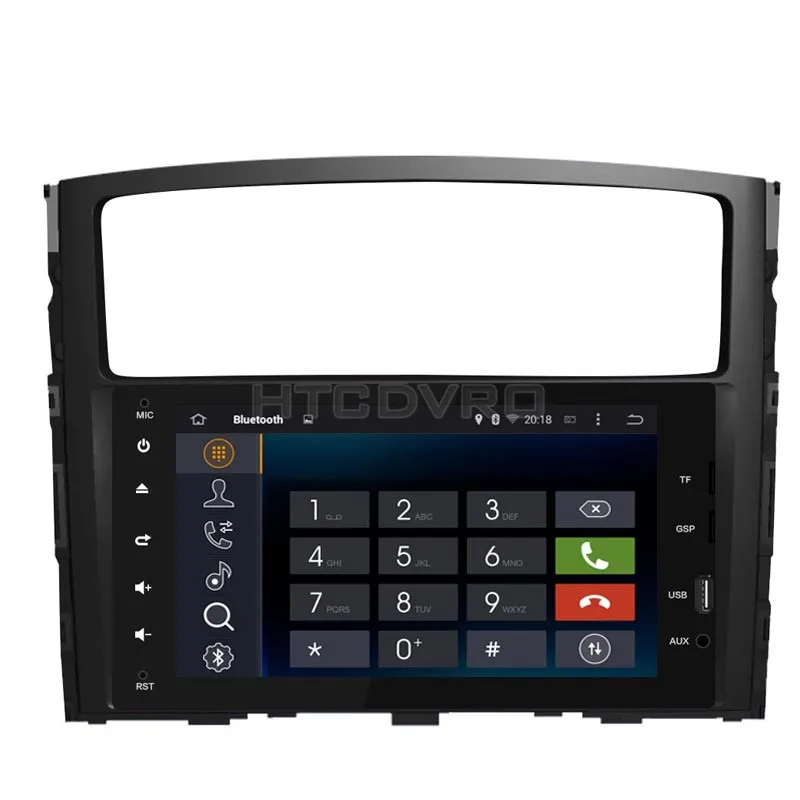 Discount YMODVHT 8inch Octa Core 4GB+32GB Android 9.0 Car DVD Player for Mitsubishi Pajero V97 2006-  Radio Stereo GPS Navigation 4