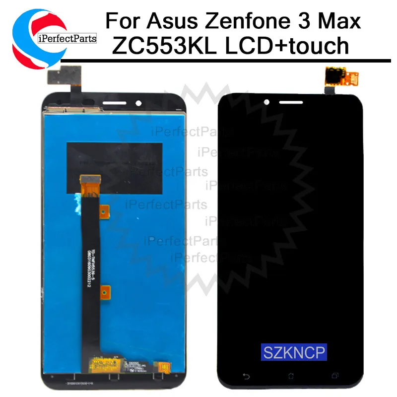 D/ lcd screen with Touch panel For Asus ZenFone 3 Max ZC553KL LCD Assembly 