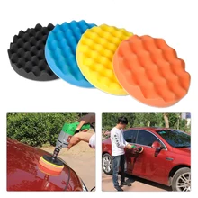 Beler высокое качество 4 шт. мягкая волнистая пенопластовая Полировочная Накладка для полировки автомобиля керамика Зеркало полировка остекление