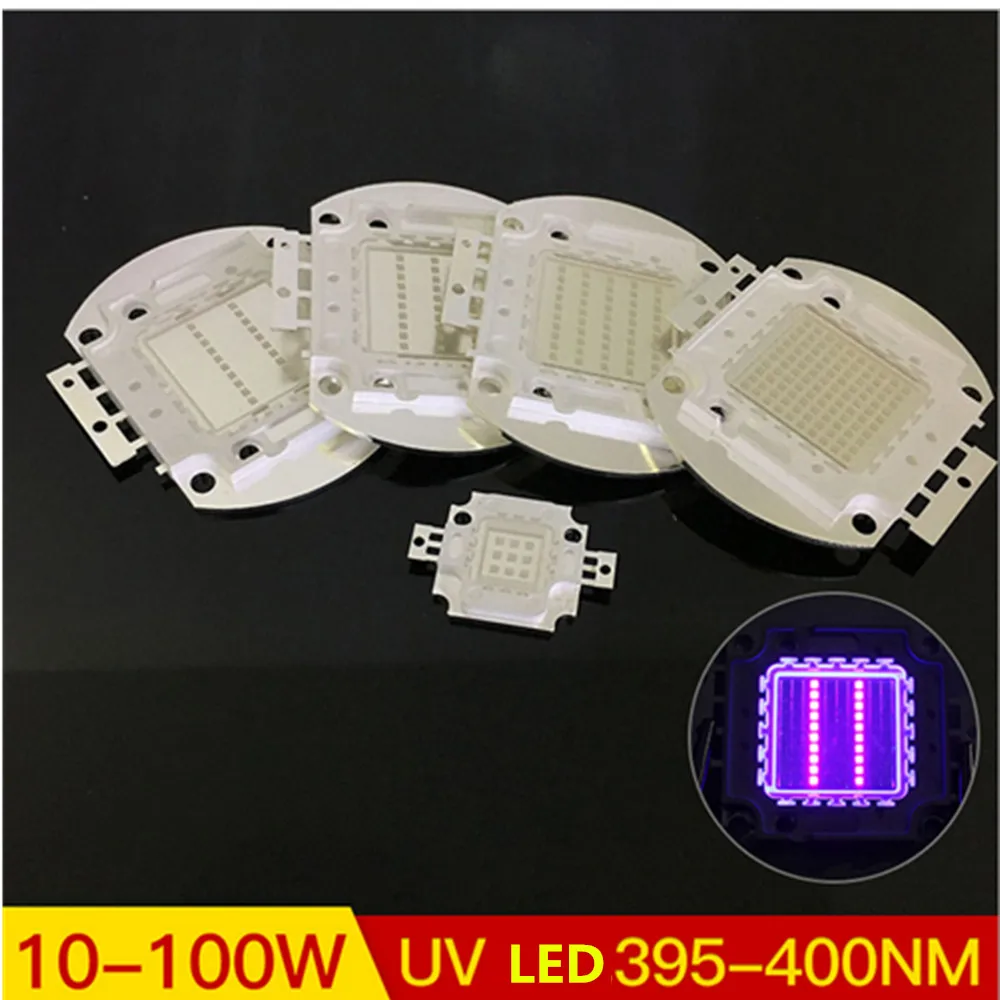 DIY светодиодный чип 10 Вт 20 Вт 30 Вт 50 Вт 100 Вт COB светодиодный чип для выращивания UV/IR/620NM/520NM/455NM для DIY led гидропоники для выращивания комнатных растений