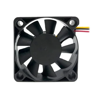 

3 Pieces F5010 50mm Small Cooler Fan Computer Cooling Fan 12V Low Noise Desktop PC Case Fan 3 Pin Connector