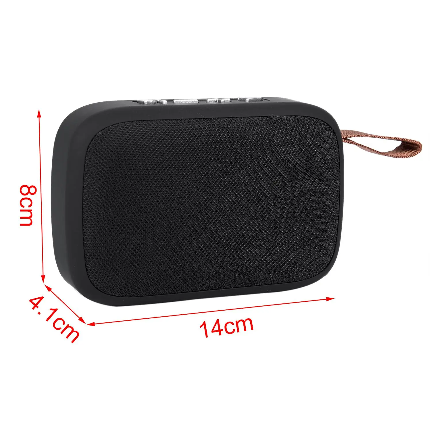  G2 Altoparlante del Bluetooth Portatile con HD Audio Altoparlanti Stereo Senza Fili con Radio FM Un