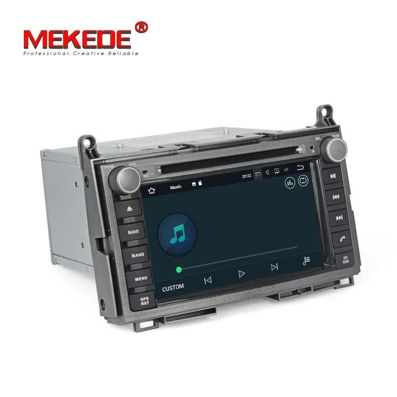 Clearance Quad Core 2G RAM 16G ROM Android 9.0 car dvd player GPS navigation Radio Stereo for toyota venza 2008-2014 with wifi BT 3G 3