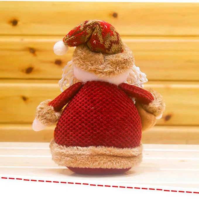 Рождественский подвески из ткани рождественские украшения Санта Клаус сидя фарфоровый Снеговик доставка Dot11