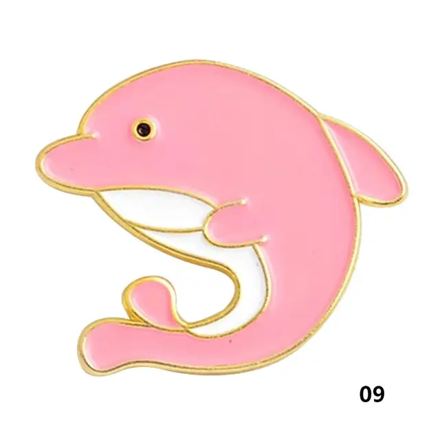 Kartun Hewan Ikan Bros Dan Pin Kehidupan Laut Taiyaki Whale