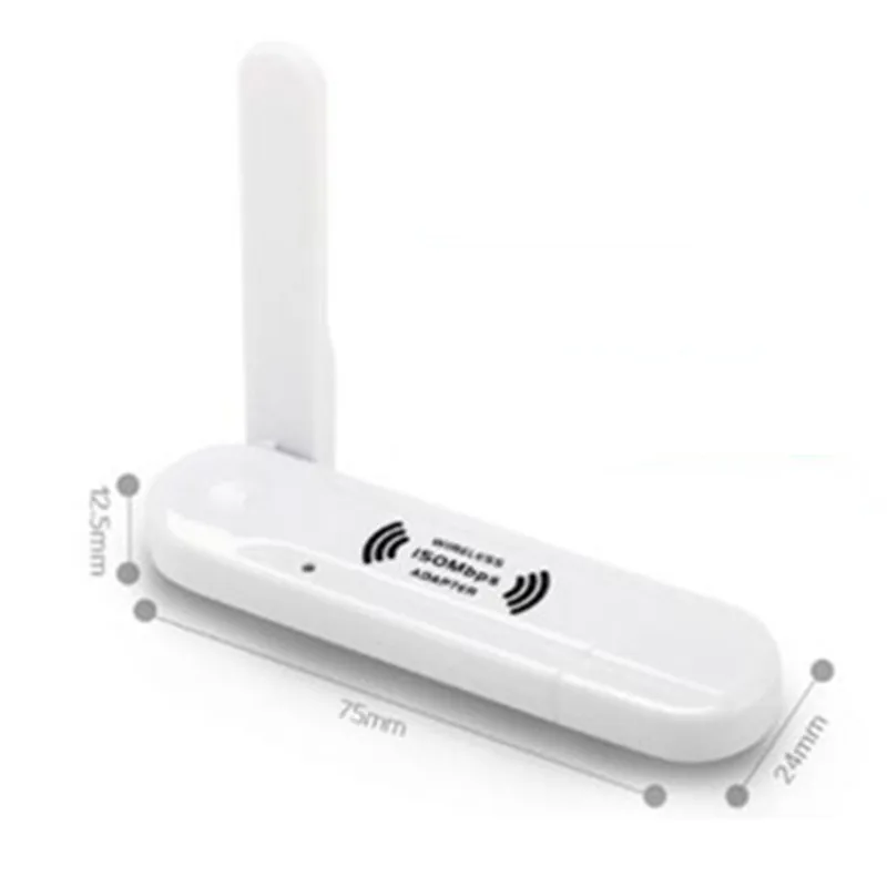 KuWfi 150 Мбит/с беспроводной USB адаптер Ralink RT3070L WIFI Внешняя антенна беспроводная