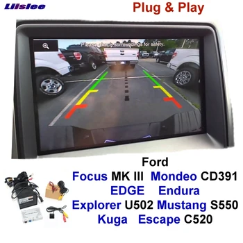 

Liislee Reversing Camera Interface Back Up Original Monit For Ford For Focus EDGE Endura Kuga Escape Mustang Explorer Sync 3