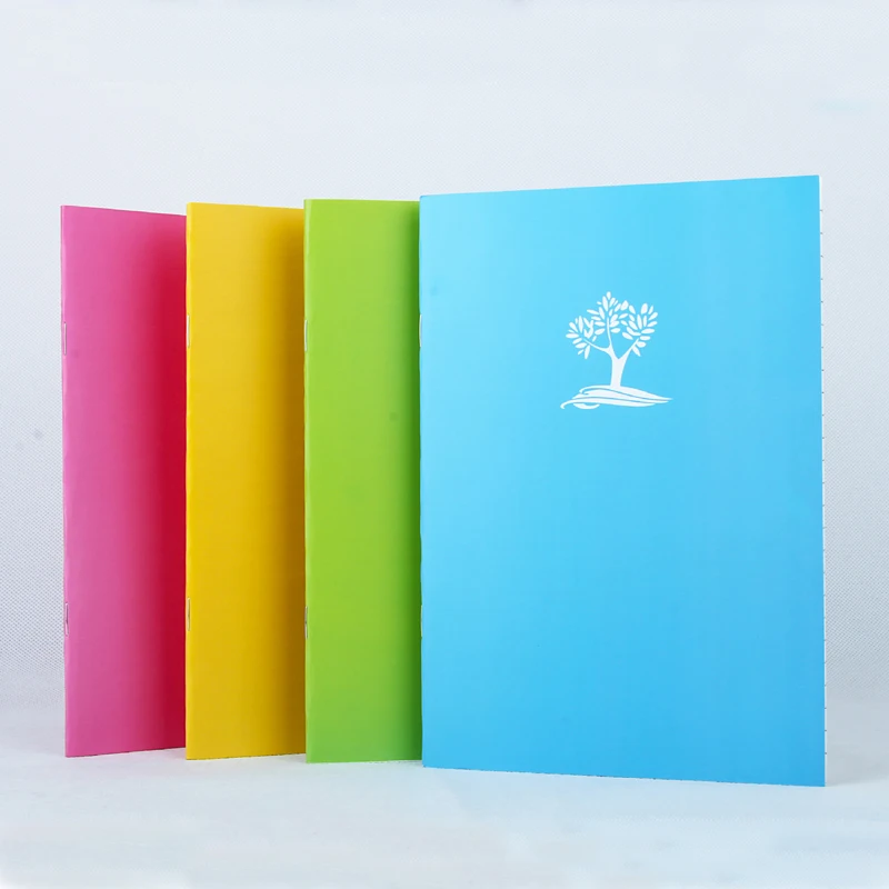 

Hope Tree Candy Colors Cover Notebook Notepad Daily Memos Planner A5 Record of the Meeting Student Stationery Office Supplies