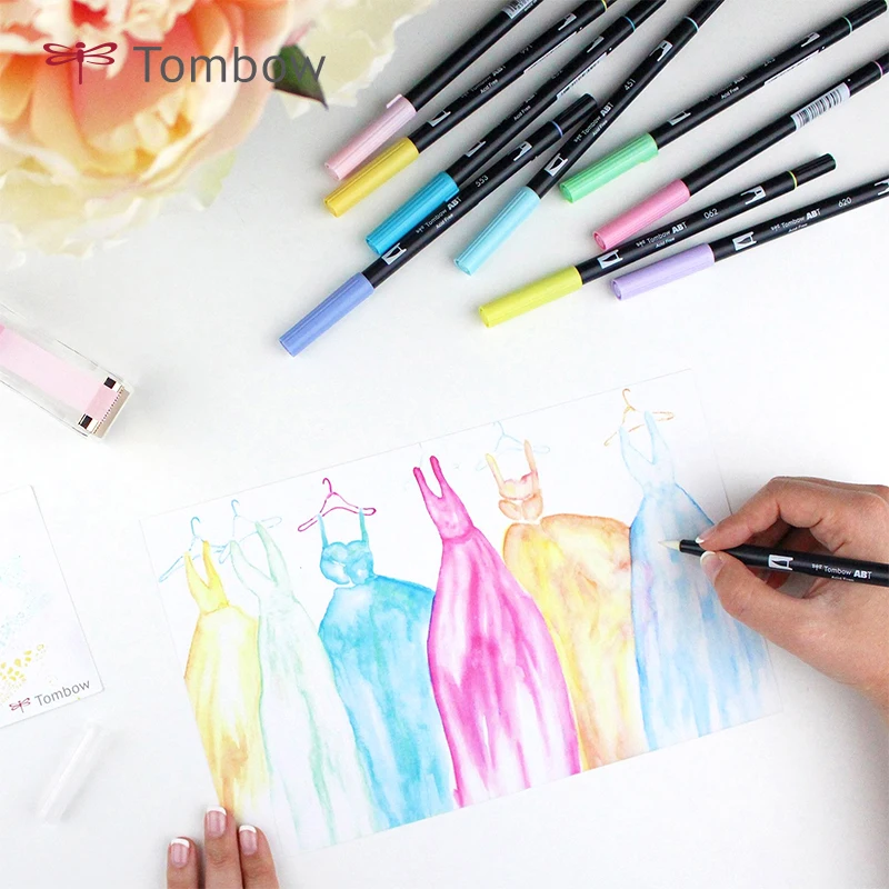 tom brush pens