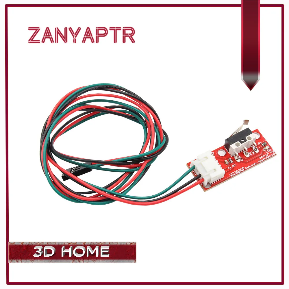 5//10 Mechanical End Stop Limit Switch Module With Cable For 3D Printer RAMPS 1.4