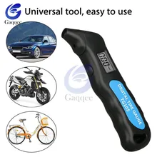 TG105 цифровой автомобильный шиномонтажный манометр измеритель давления воздуха ЖК-дисплей манометр барометры тест er для автомобиля Грузовой автомобиль, мотоцикл, велосипед тест