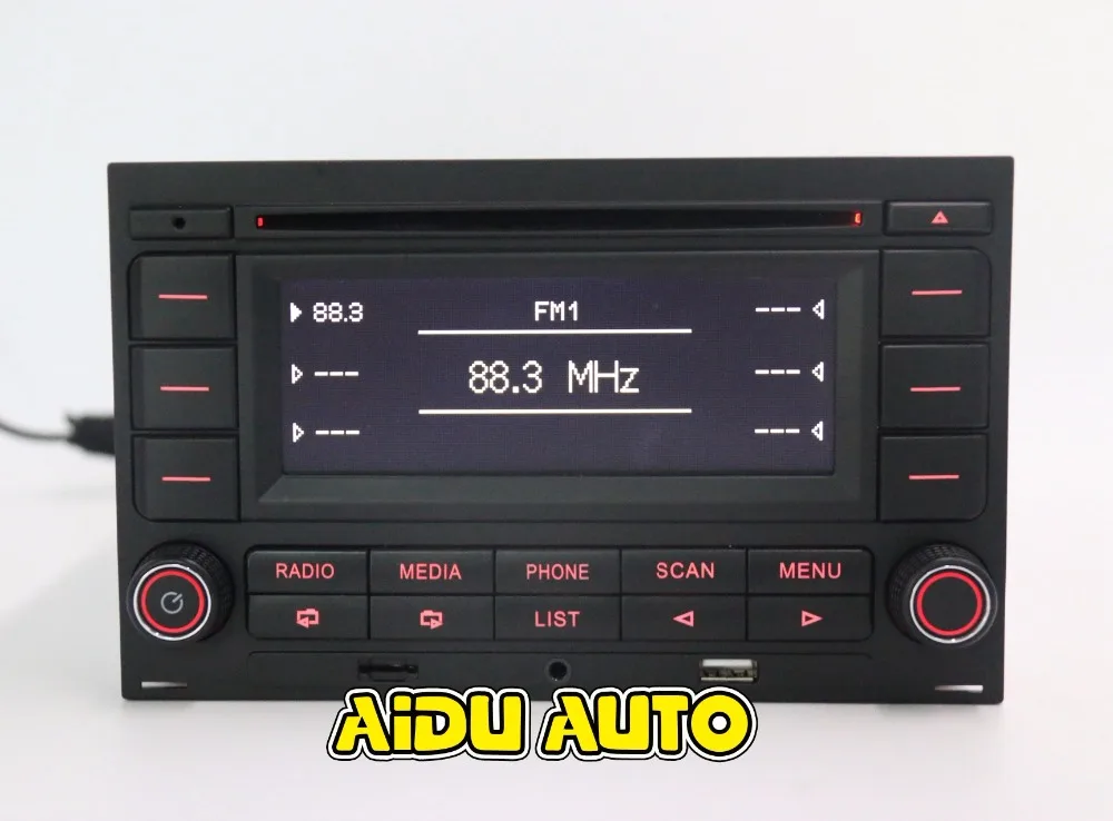  Para VW Golf MK4 Jetta MK4 Polo Passat B5 RCN210 USB CD reproductor de Radio