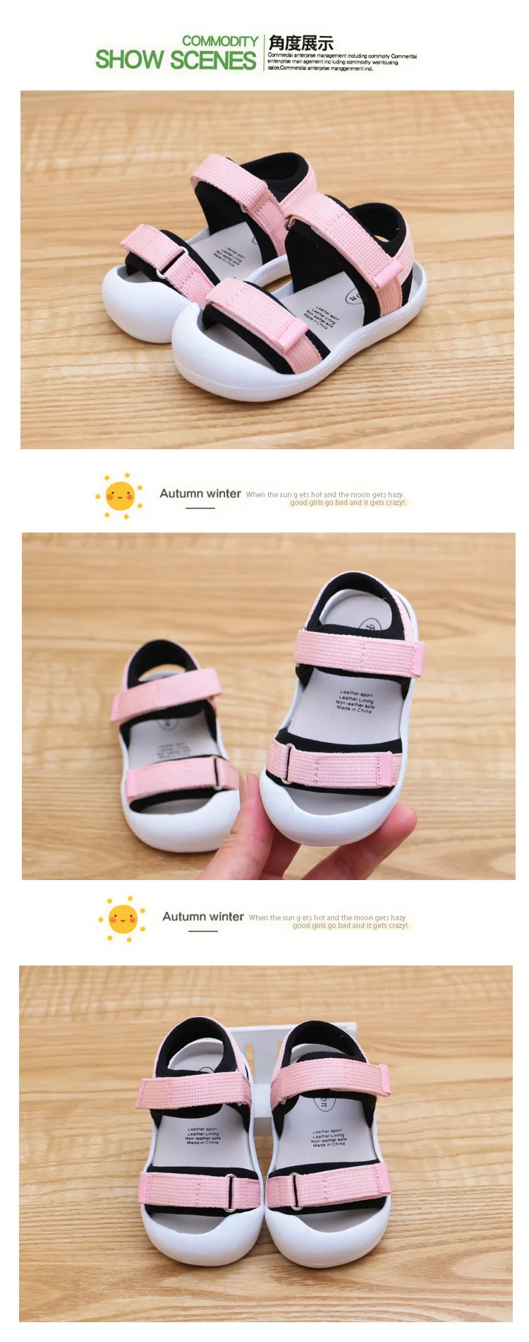 Infantil da Criança Sapatos de Verão do Bebê Sapatos de Praia Tamancos do Bebê Meninas Meninos Crianças Apartamentos Primeiros Caminhantes Chinelos 2020 4 Cheap Primeiros caminhantes