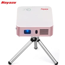 Noyazu E05 Home DLP Projector 1500 Lumens Support Airplay Miracast for IOS & Android 1G+8G AC3 Bluetooth WIFI Mini Proyector