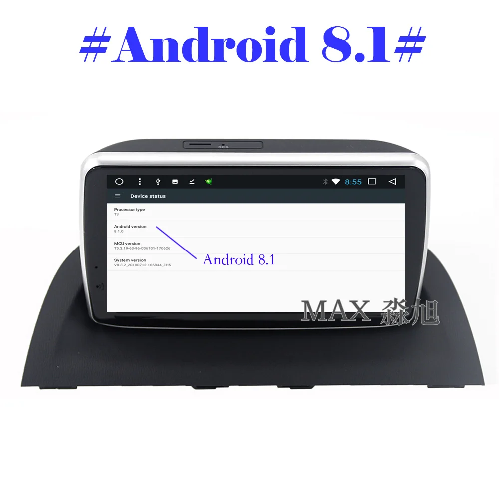 MAX для MAZDA 3 Axela 2014 2015 2016 2017 2018 автомобильное радио Android 8 1 RDS 4G WiFi Bluetooth Вызов/Музыка SWC