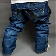 Модный стиль!, новинка, мужские лыжные штаны, водонепроницаемые, ветрозащитные, для сноубординга, лыжные штаны на лямках, мужские лыжные штаны для улицы