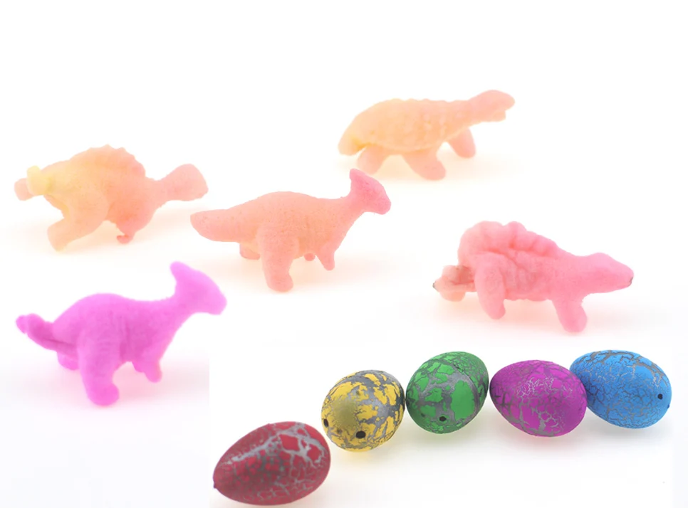 

5pcs/lots Magic Hatching Dinosaur Egg Putting Eggs in the Water Colorful Cute Dinosaur Eggs for Children Kids Funny Toys